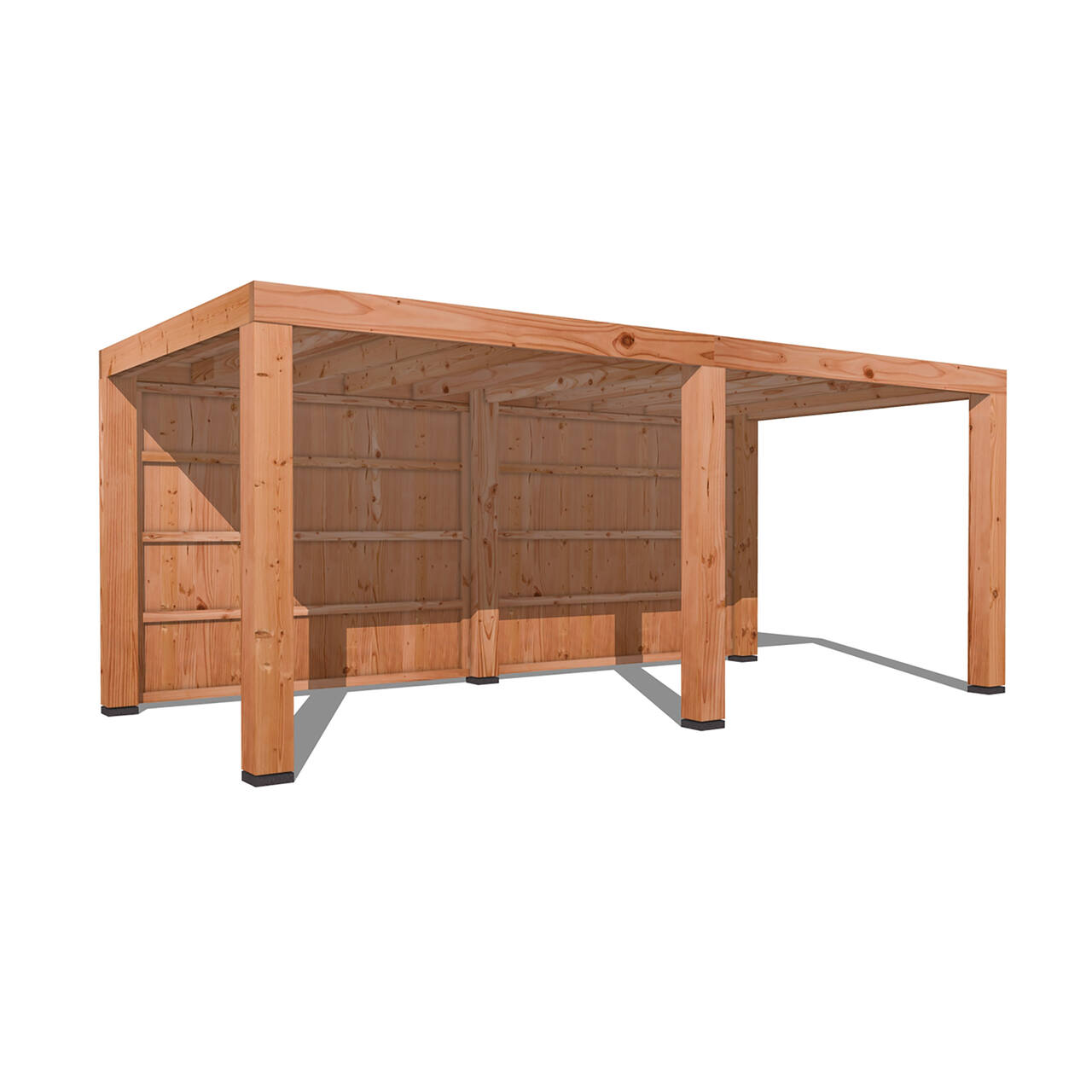 Douglas Overkapping Strak 3x6m. | Type 14